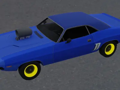 Dodge 3D model by justin777559