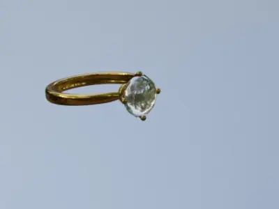 Realistic Ring Model 3D model