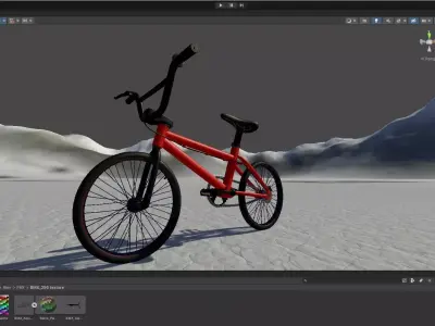 BMX Bike 3D model