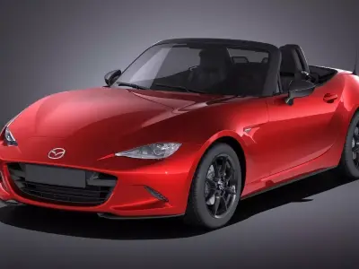 Mazda MX-5 2016 VRAY 3D model
