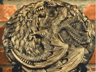 game of thrones wall decoration 3D print model