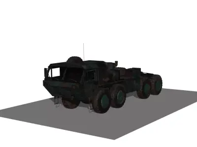 Hemtt m983 kamaz 3D model
