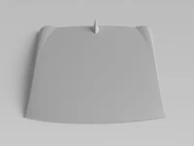 CIVIC TYPE R FK8 Roof Exterior Surface Model - 3D Laser-Scanned 3D model