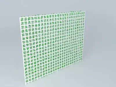 pergola vine Free 3D model