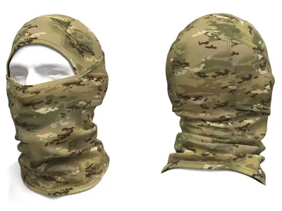 Tactical Balaclava - Marvelous Designer 3D model