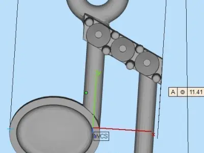 pendant note 3D print model
