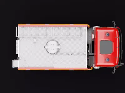 FireTruck Mercedes Atego 3D model