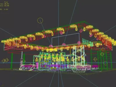 Exhibition - Area - 19X15-3DMAX2009-09 3D model
