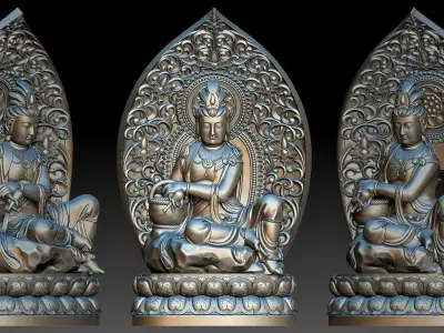 Guanyin  3D print model