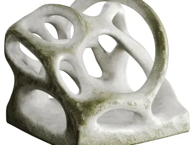 Sculpture Low-poly 3D model