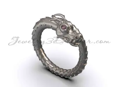 ring dragon MR 40 3D print model