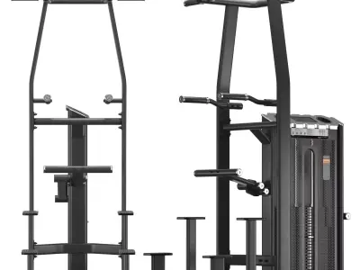 E-7009A DipChin Assist 3D model