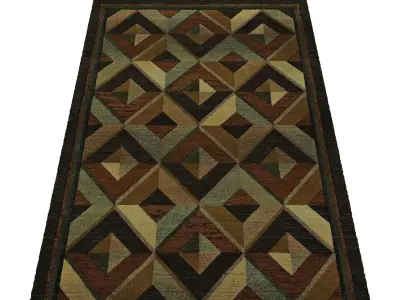 Rug Set 663 3D model