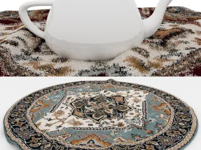 Rugs No 761 Low-poly 3D model