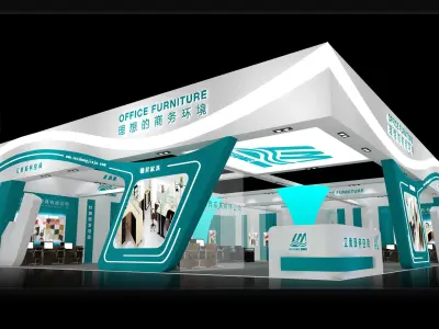 Exhibition - Area - 17X14-3DMAX2009-09 3D model