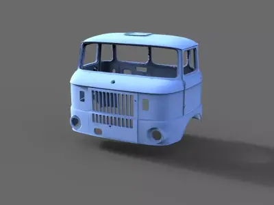 IFA W 50 Body 3D print model