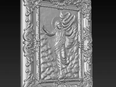 Jesus Ascension 3D model