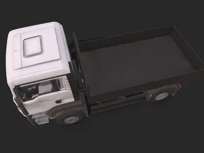 Truck  Low-poly 3D model