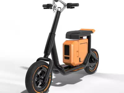 Electric Scooter  3D model