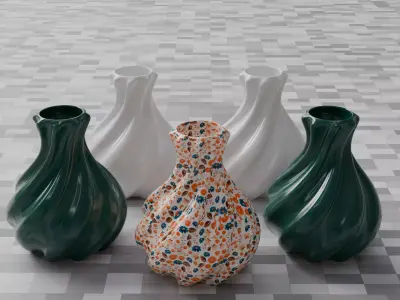  Flower Vase for home decoration 3D model