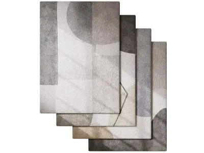 Rug Set 01 3D model