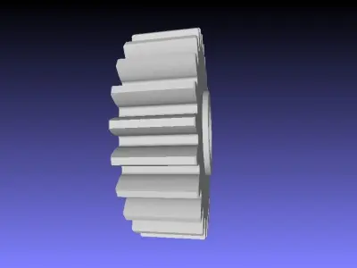 Involute gear 3D print model