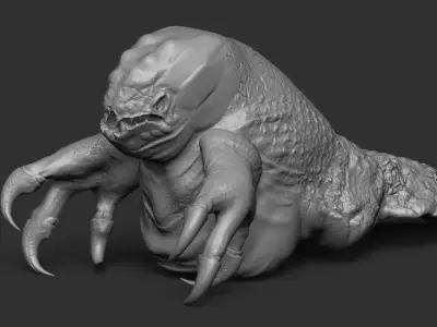 Monster Bloed worms slayer 3D model