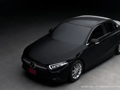 Mercedes-Benz A-CLASS V177 A200 Progressive line 3D model