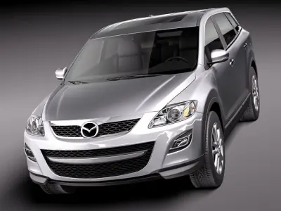 mazda cx-9 2011 3D model