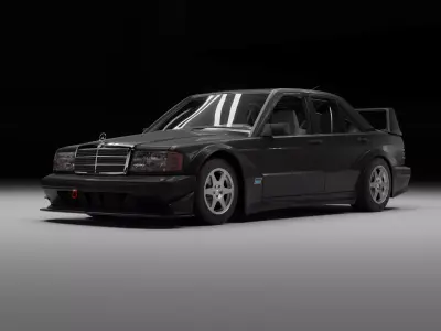 Mercedes Benz 190E 3D model