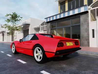 ferrari 308 3D print model