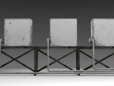 Air conditioner compressor unit Free 3D model