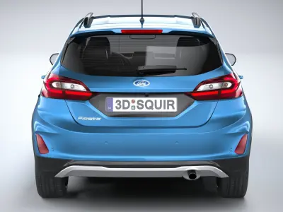 Fiesta Active 5-door 2022 3D model