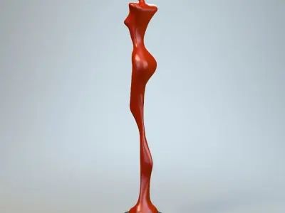 Woman Sculpture 3D model