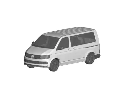 Wolkswagen Transporter  3D model