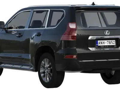 Lexus GX460 2021 3D model