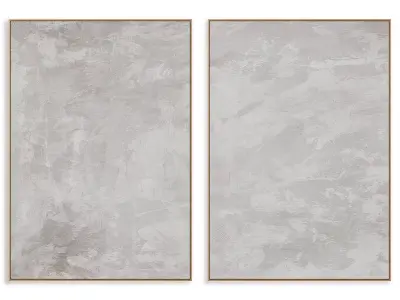 Abstract Painting Frame set 3D model 329