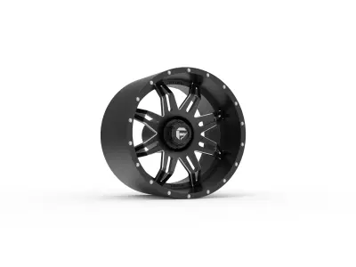 fuel off road LETHAL wheel 3d print model 3D print model