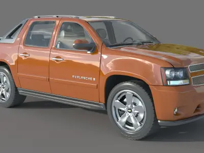 Chevrolet Avalanche LTZ  3D model