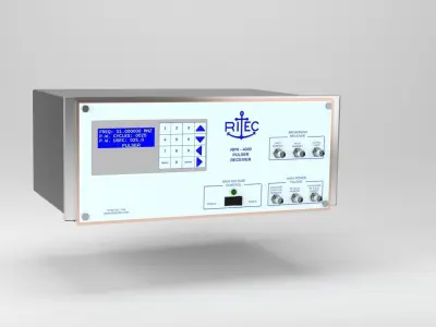 RPR-4000 High-Power Pulser and Receiver  3D model