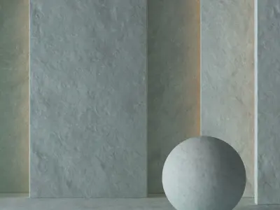 Sloppy Plaster Material 8K -Seamless-TileableDrCG No 95 3D model