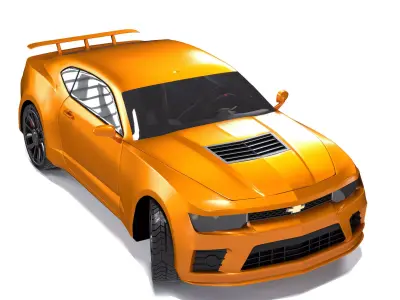 chevrolet camaro2024 3D model