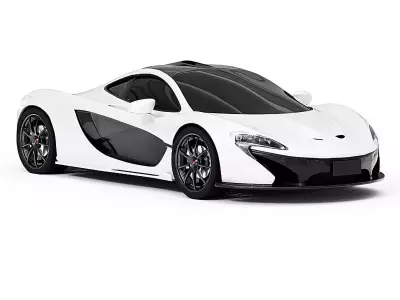 Mclaren P1 3D model 4