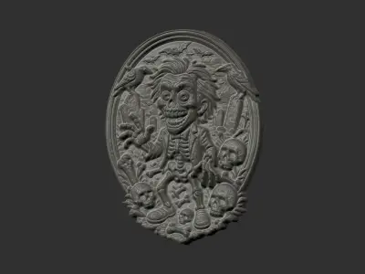 vampier theme cnc model 3D print model