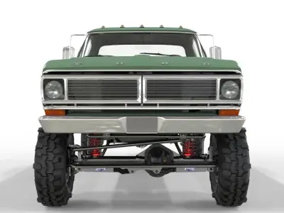 Generic Pick Up F150 Lifted Edition 3D model
