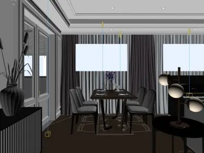 Living Room  3D model