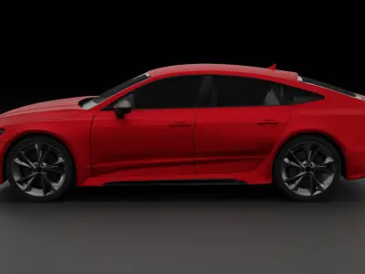 Audi RS7 Sportback 2020 3D model