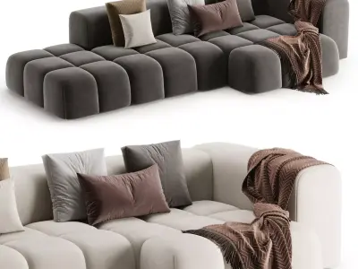 SHAMARA SOFA by Noho Home 3D model