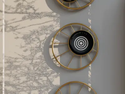 Ray - Wall Hang Decor 3D model