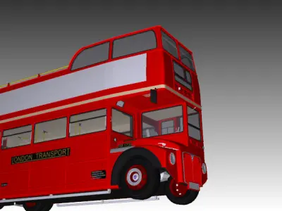 AEC Routemaster Opentop 3D model